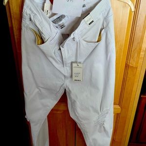 White Judy blue jeans size 16w